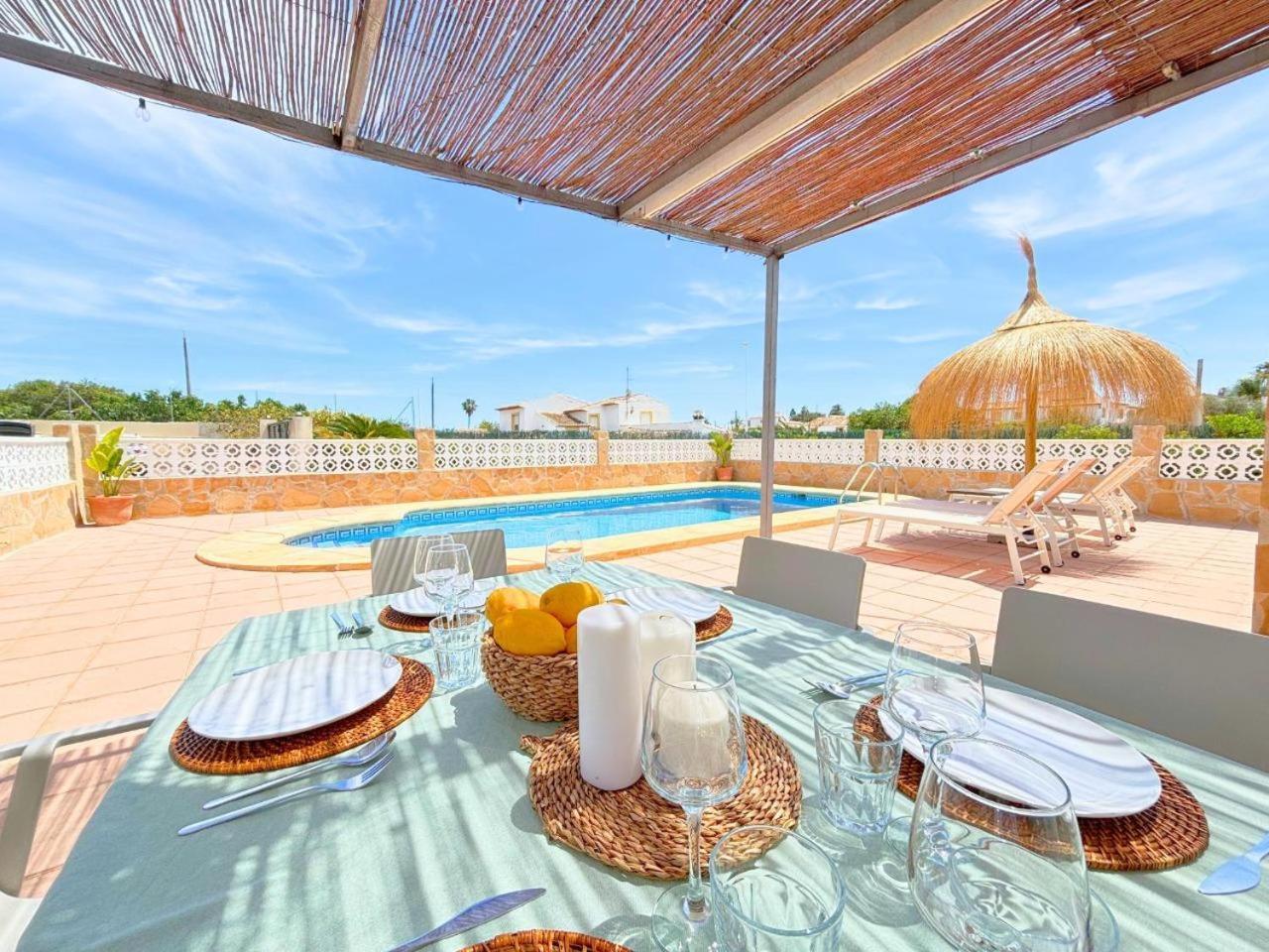 Villa Mediterranea Con Piscina Privada Javea Dış mekan fotoğraf